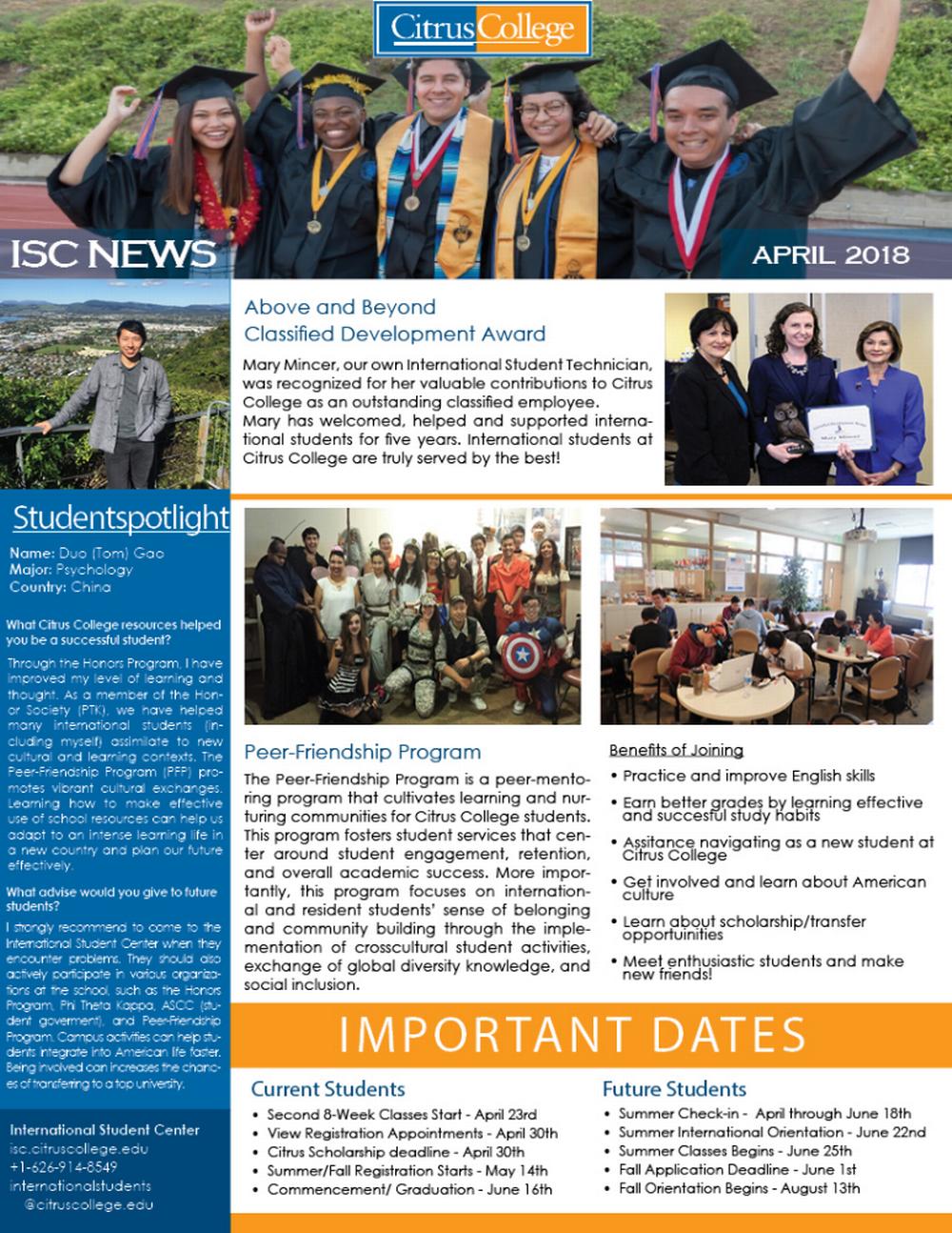 ISC News April 2018
