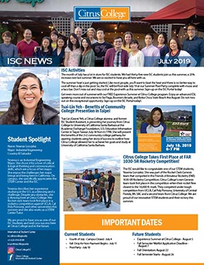 July 2019 Newsletter
