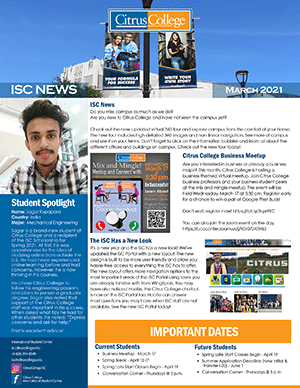 2021 March News
