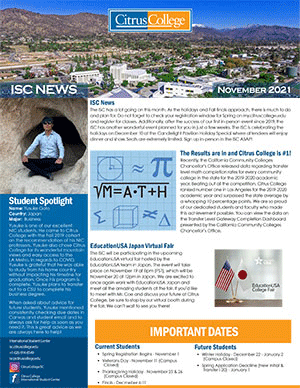 2021 Nov News