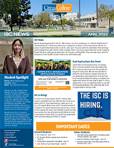 2022 ISC News April